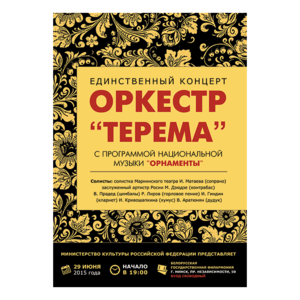Молодежный оркестр национальных инструментов «Терема»